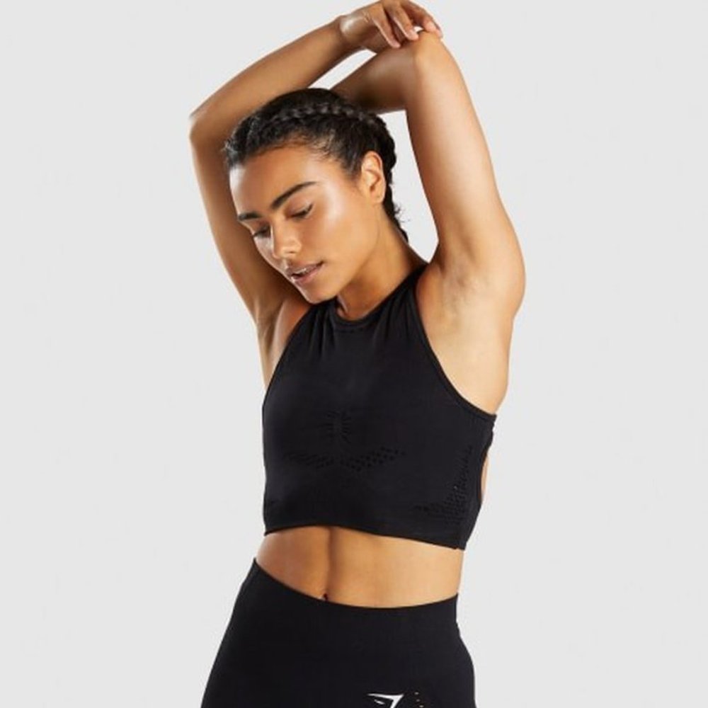 GYMSHARK | flawless knit sports bra
